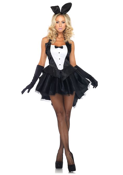 playboy costume|Women's Playboy Seductress Bunny Costume.